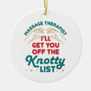 Search for massage therapist ornaments Masseur