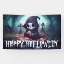Search for trick or treat signs Monster