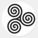 Search for celtic circles stickers White