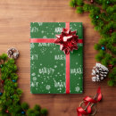 Search for naughty christmas wrapping paper Winter
