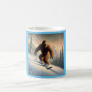 Recherche de sasquatch tasses Bigfoot