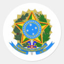 Search for brazil emblem stickers Flag
