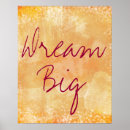 Search for dream big quotes posters For kids