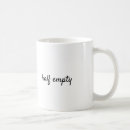 Search for half empty or half full mugs Optimist
