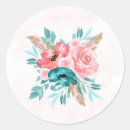 Search for teal coral stickers Watercolor