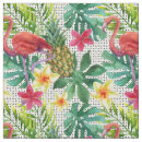 Search for tropical bird fabric Plumeria