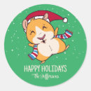 Search for guinea pig stickers Merry christmas