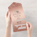 Search for folded quinceanera invitations Quinceañera