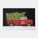 Search for red truck doormats Black