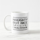 Search for nice and naughty mugs Santa