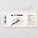 Search for band concert invitations Voucher