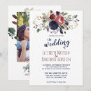 Search for mauve and navy wedding invitations Elegant