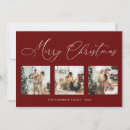 Search for 2 photo christmas cards Merry