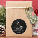 Search for black tree stickers Merry christmas