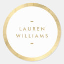 Search for gold border stickers Circle