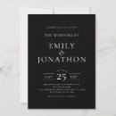 Search for white text 3 invitations Elegant