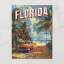 Recherche de plage de dauphin cartes postales Vintage