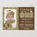 Search for leopard print party invitations Girl