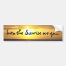 Search for sunrise bumper stickers Morning
