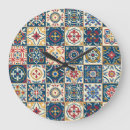 Search for moroccan tile clocks Pattern