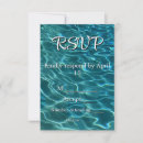 Recherche de rsvp turquoise invitations Océan