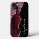 Search for burgundy red iphone cases Gold glitter
