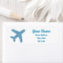 Search for aircraft return address labels Pilot