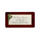 Search for bells return address labels Holly