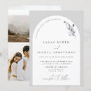 Search for 3 photo wedding invitations Minimalist