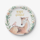 Search for winter woodland plates Deer