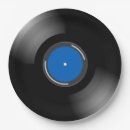 Recherche de disque vinyle assiettes en papier Cru