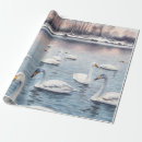 Search for lake wrapping paper Swan