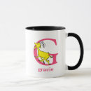 Search for alphabet letter g mugs Children