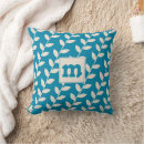 Search for retro leaf pillows Blue