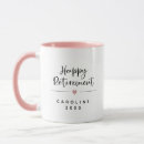 Search for happy quote mugs Retirement
