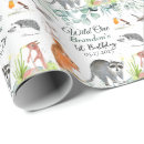 Search for the wild ones wrapping paper Forest