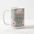 Search for botanical design mugs Sage green