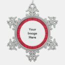 Search for silver frame ornaments Snowflake