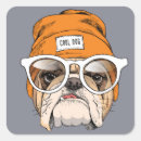 Recherche de hipster dog stickers Cool