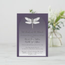 Search for purple rehearsal dinner invitations Bride and groom