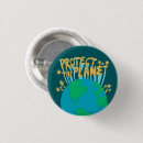 Search for save the earth buttons Green
