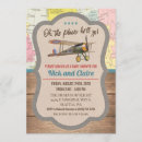 Search for map baby shower invitations Travel