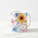 Search for monogram pattern mugs Flowers
