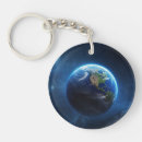 Search for space keychains Blue