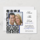 Search for royal blue save the dates Black