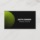 Search for tennis coach business cards Professional