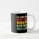 Search for sorry mugs When