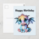 Search for baby dragon postcards Kawaii