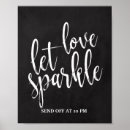 Search for sparkler send off signs Calligraphy