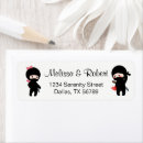 Search for origami return address labels Cute